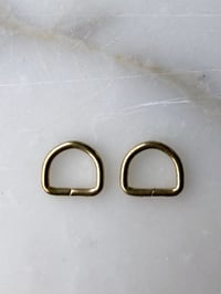 D-ringe til Holly - Guld