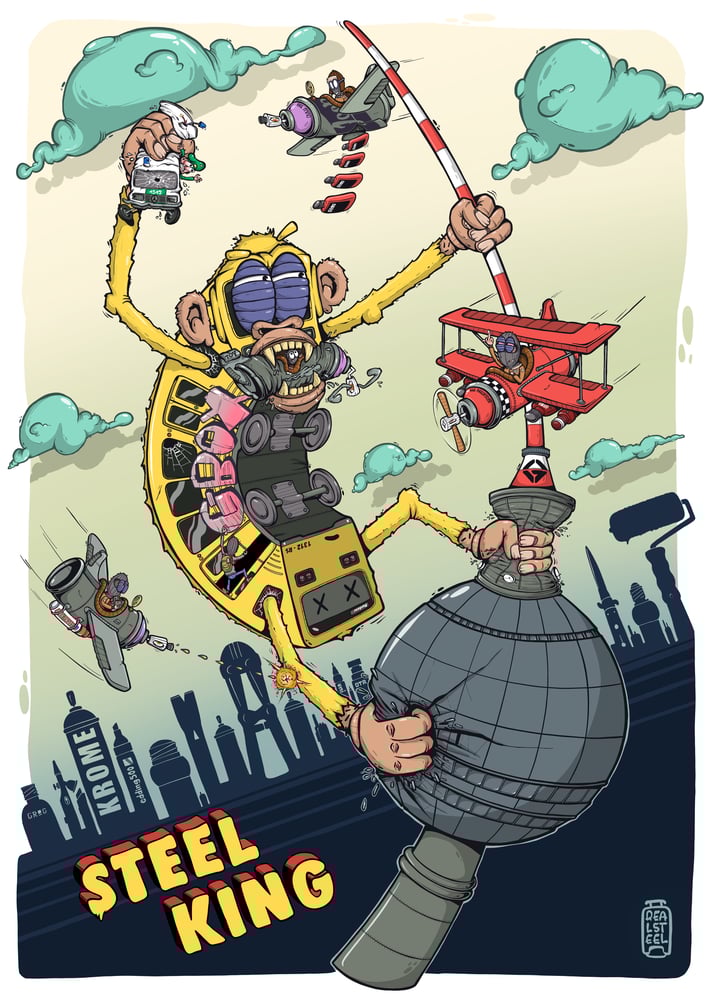 Image of ''Steel King'' Poster A1 
