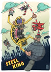 ''Steel King'' Poster A1 