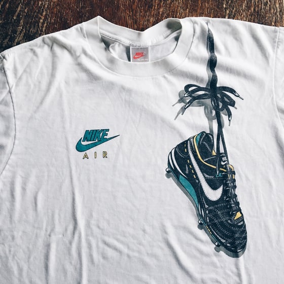 Image of Originals Late 80’s Promo Nike Over The Shoulder Soccer Tee.