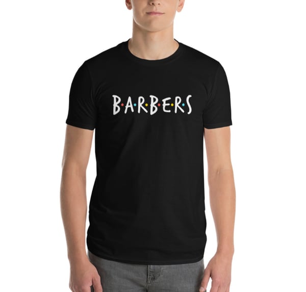 Barber T-Shirt Level Up White – MarmaraBarber