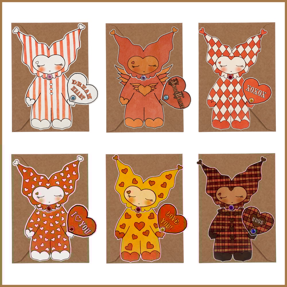 Image of Love Gem Beam Card