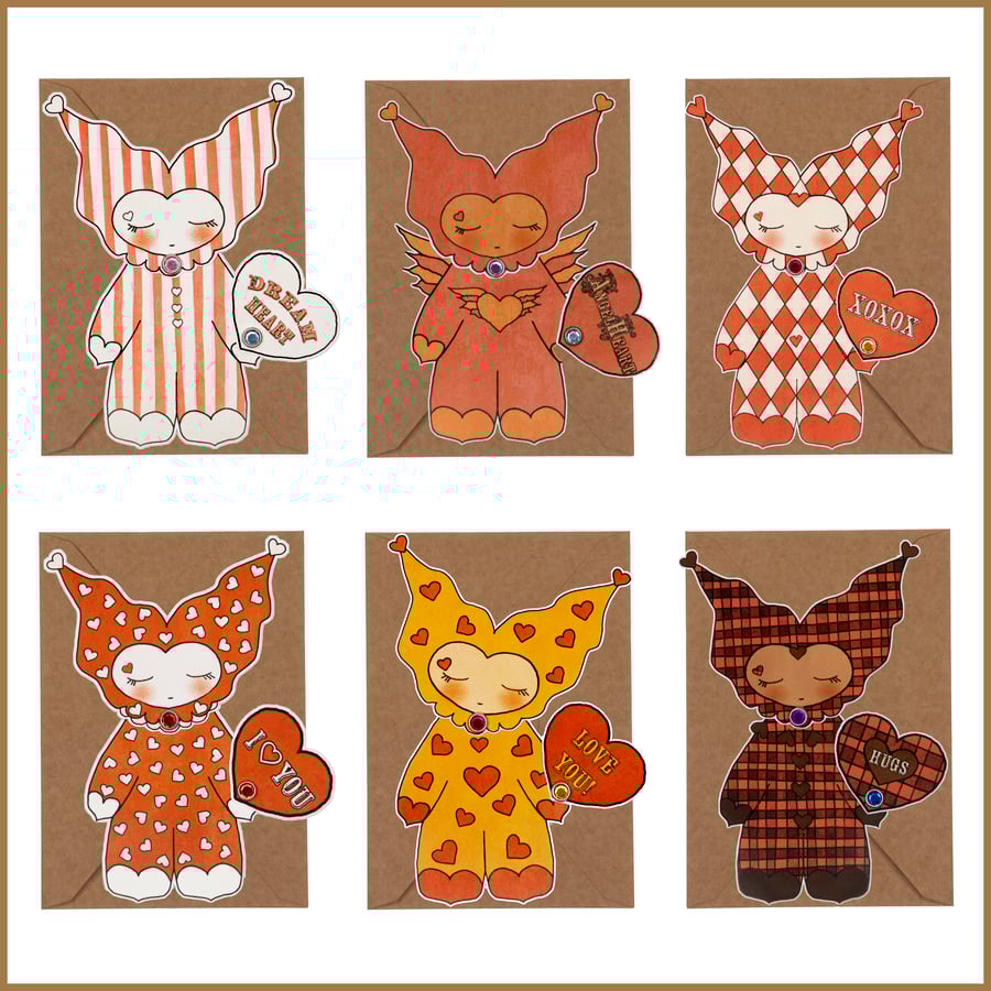 Image of Love Gem Beam Card