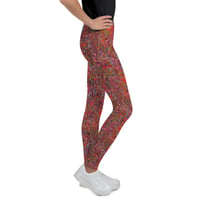 Image 2 of Girl's Party Sequin Yoga Pants