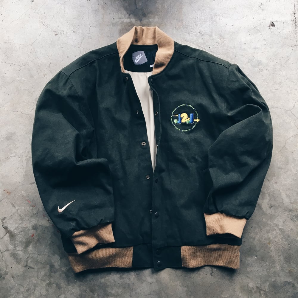 Image of Original 1997 Nike Jungle 2 Jungle Cast And Crew Jacket.