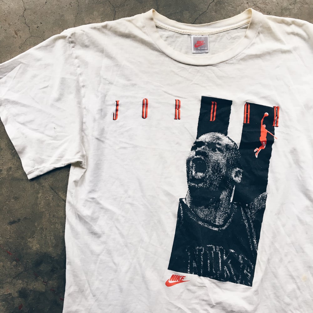 Image of Original Late 80’s Nike Air Jordan Tee (White).