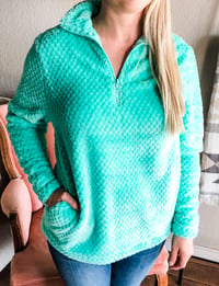 Turquoise Pullover