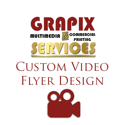Image of Custom Video Flyer Design