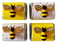Image 1 of Bejeweled Queen Bee Chocolate Nugget 4 pack