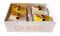 Image 2 of Bejeweled Queen Bee Chocolate Nugget 4 pack