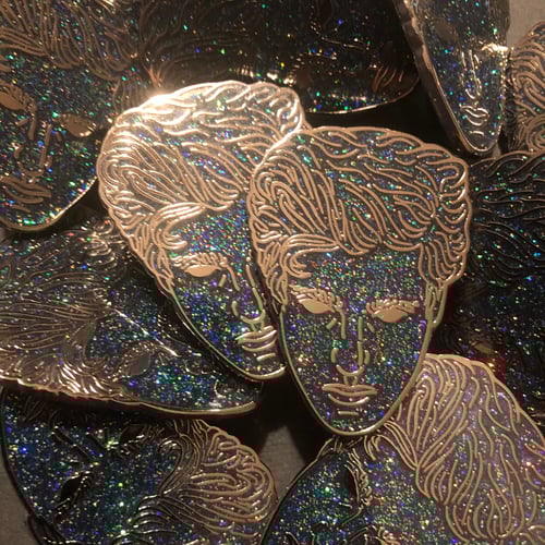 Image of Gesa Prince of Darkness (Hard Enamel Pin)