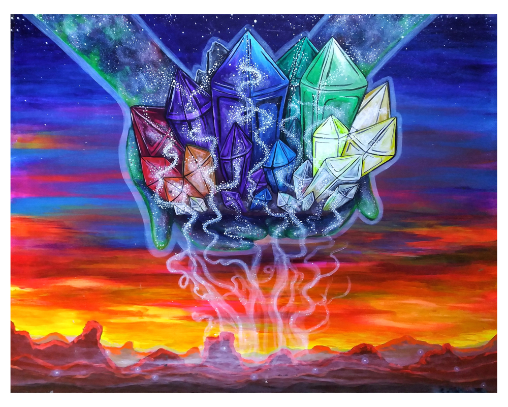 Image of 'Universal Gifts II' Original Painting 