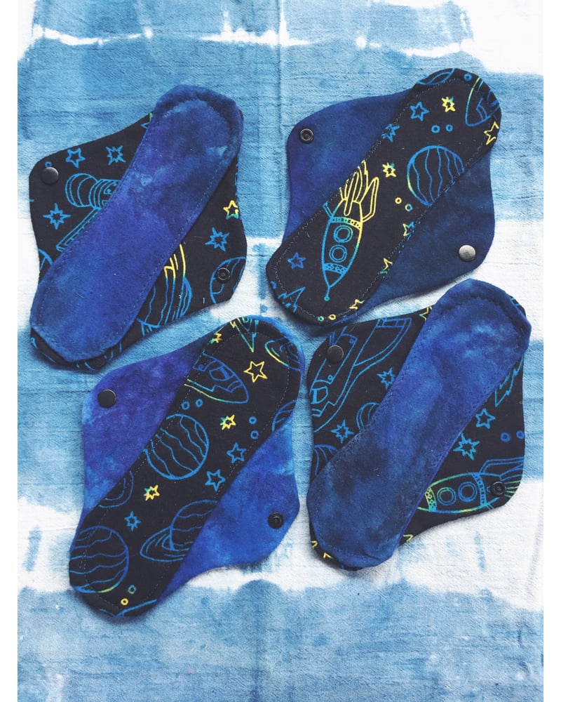 Image of Reusable Cotton Flannel Pads 