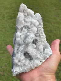 Image 7 of Green Cubic Fluorite With Sugar Quartz #662