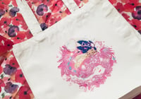 Image 1 of  connected souls - promare tote bag- 