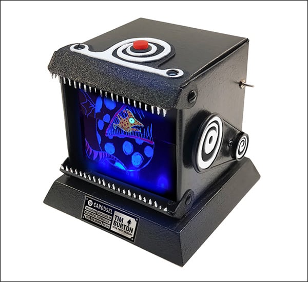 Image of Carousel FlipBook - Motorized with UV LEDs 