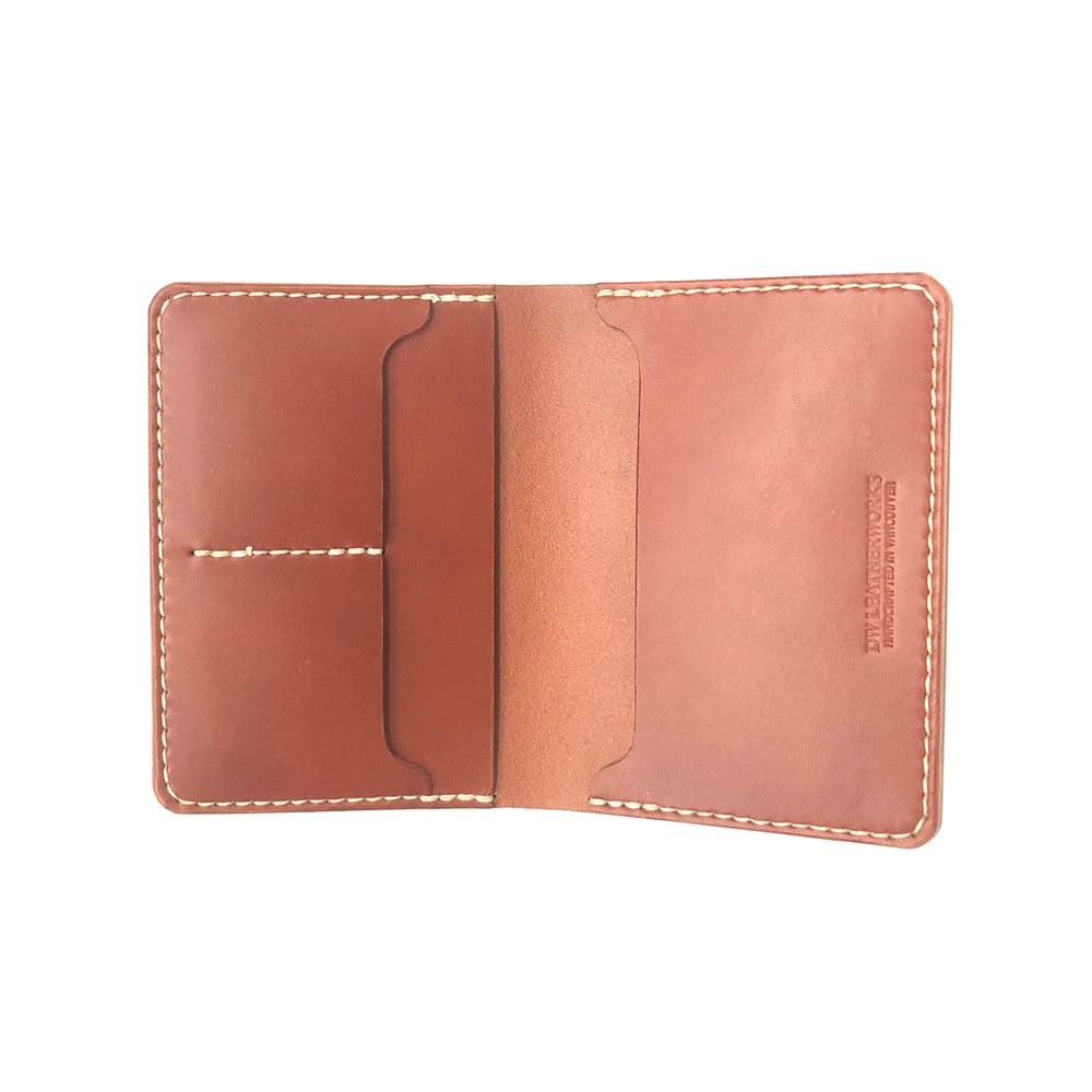 Image of Passport Wallet - Chestnut