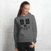 Image 3 of Men's DEEP Pullover Hoodie - available in Dark Heather