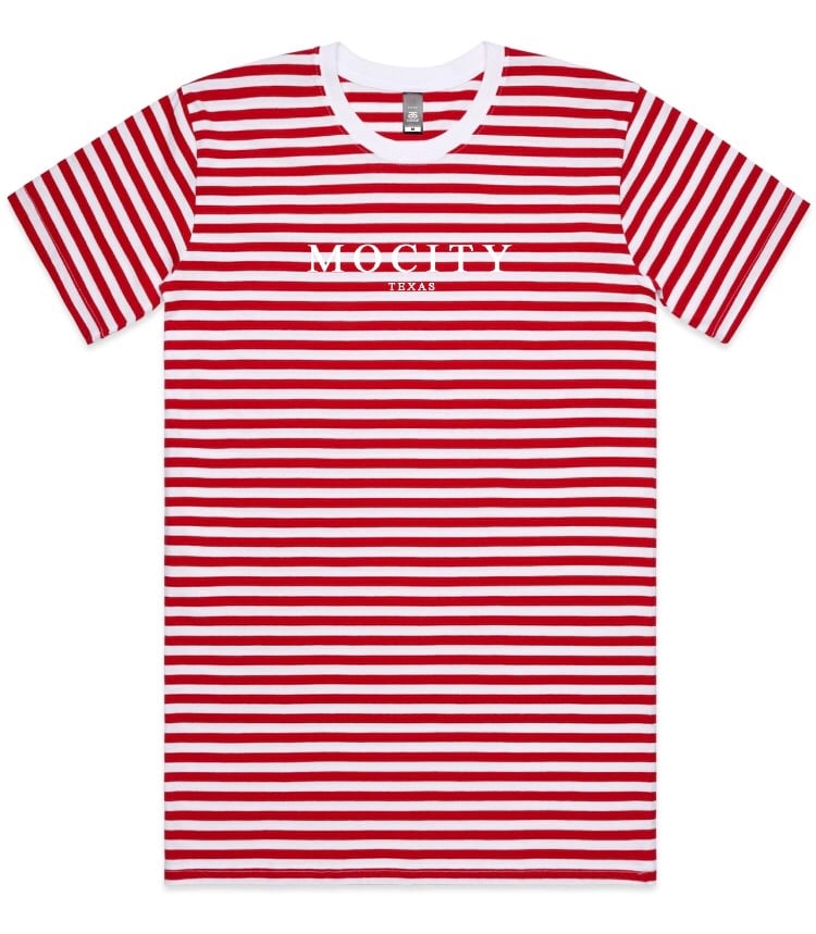 Image of Mo City Red Striped Shirt