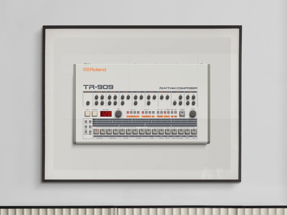 Image of The Roland TR-909