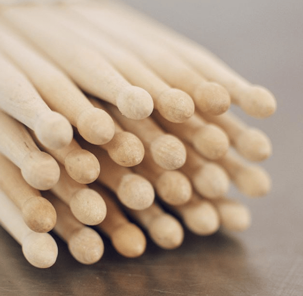 Image of 3 Bricks of Blank Sticks Drum Sticks