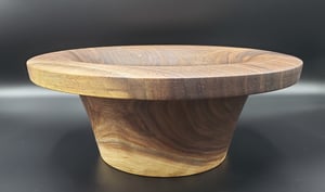 Image of Deep Black Walnut "Flower" Bowl