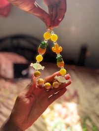 Image 1 of Phone Chains (16mm/20mm beads) - Yellow (Glow in the Dark)