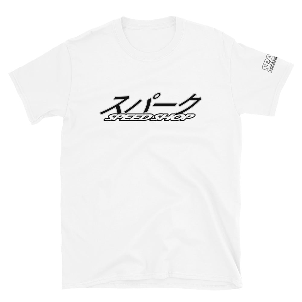 Image of Supaku Speed Shop - Kanji Tee White