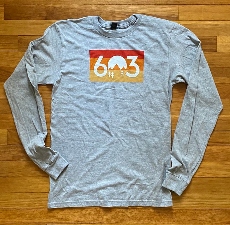 Image of 603 Sunset logo long sleeve