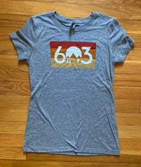 Image 1 of Women’s 603 sunset t-shirt