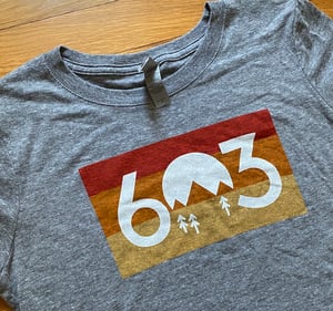 Image of Women’s 603 sunset t-shirt