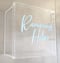 Image of Clear acrylic box 