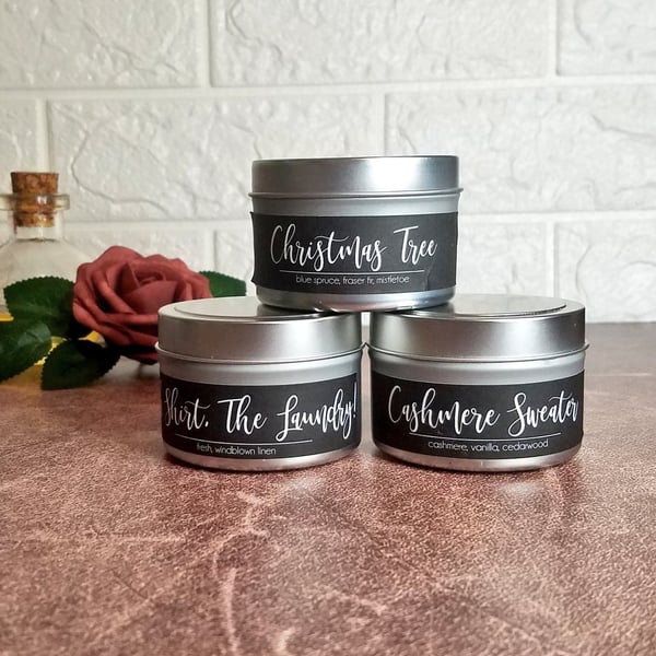 Image of Soy Candle Tins
