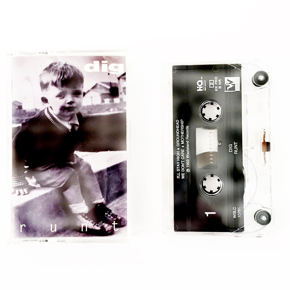 Image of official - dig - "runt" e.p. cassette / original pressing