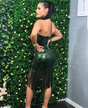 Image of Playful Sequins Dress 
