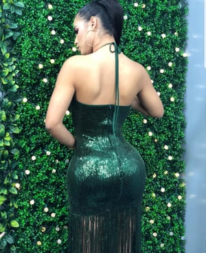 Image of Playful Sequins Dress 