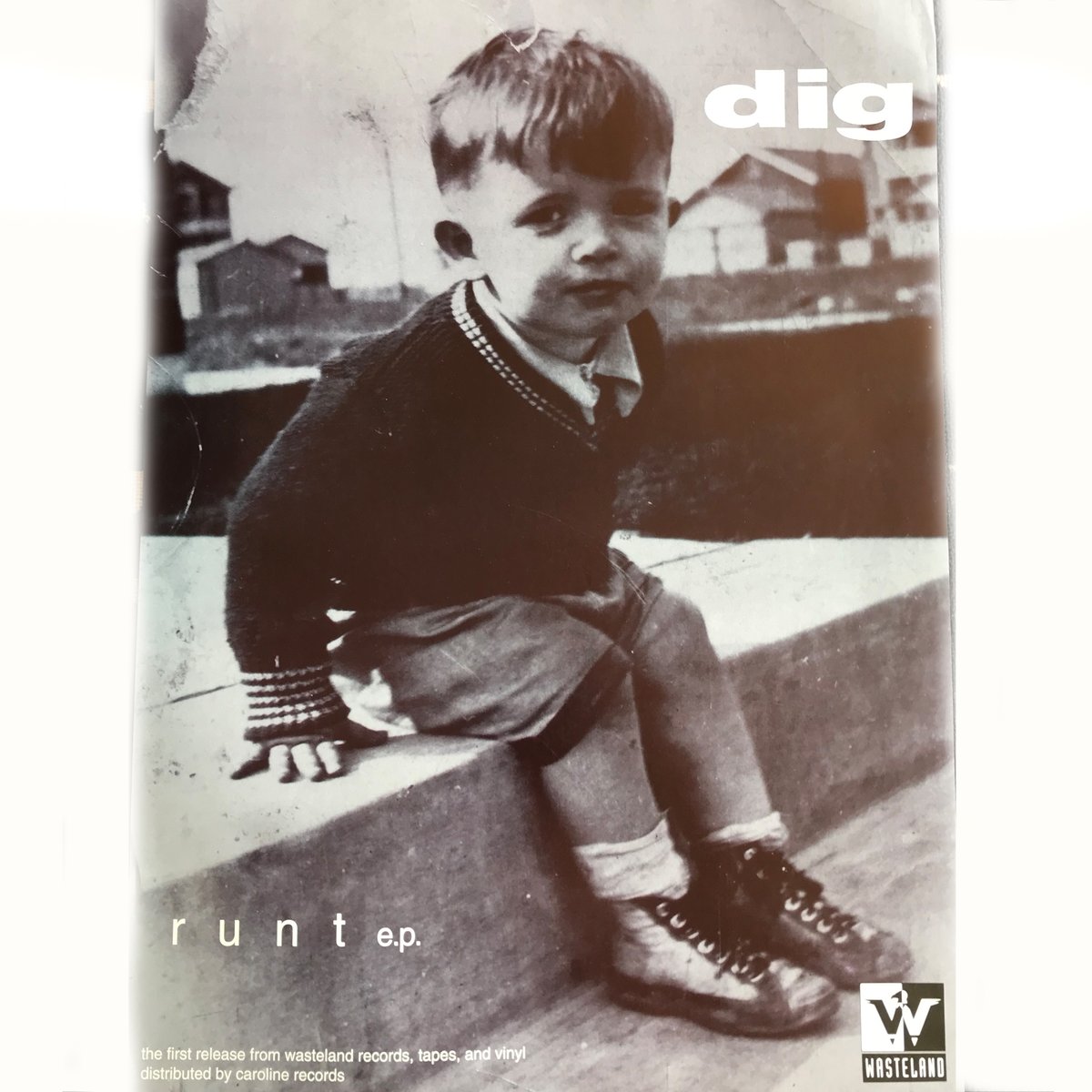 Image of official - dig - "runt" promo poster / original album release poster