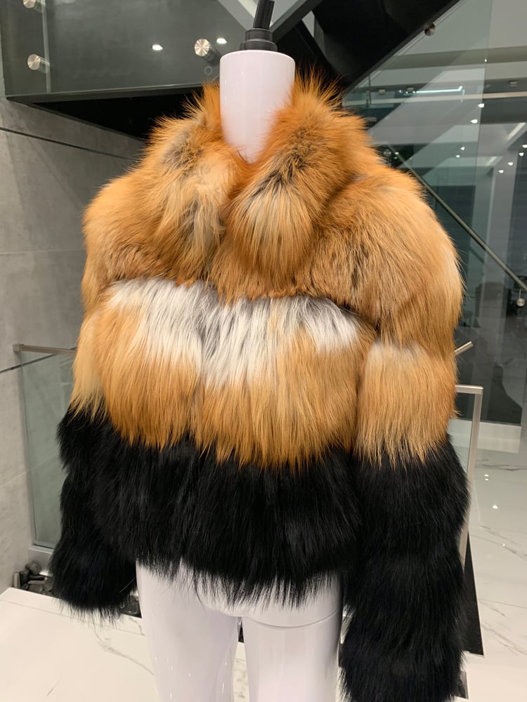 Image of Teresa Fox Fur Bomber