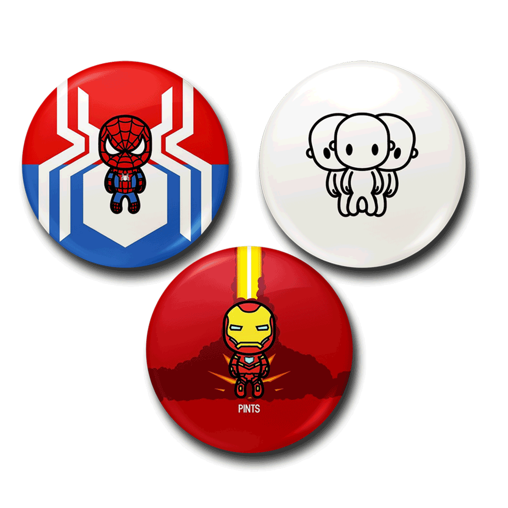 Image of Pints Character Pins