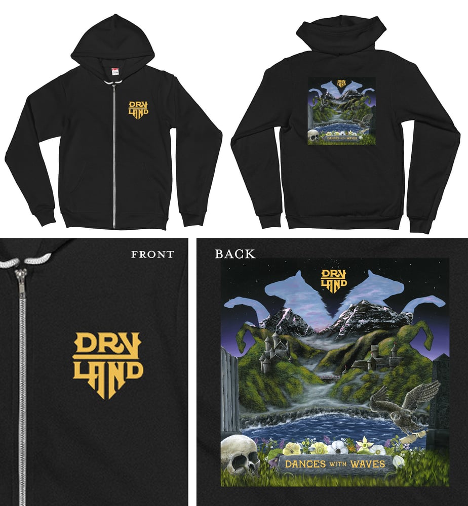 Image of Dances With Waves Zip Up Hoodie