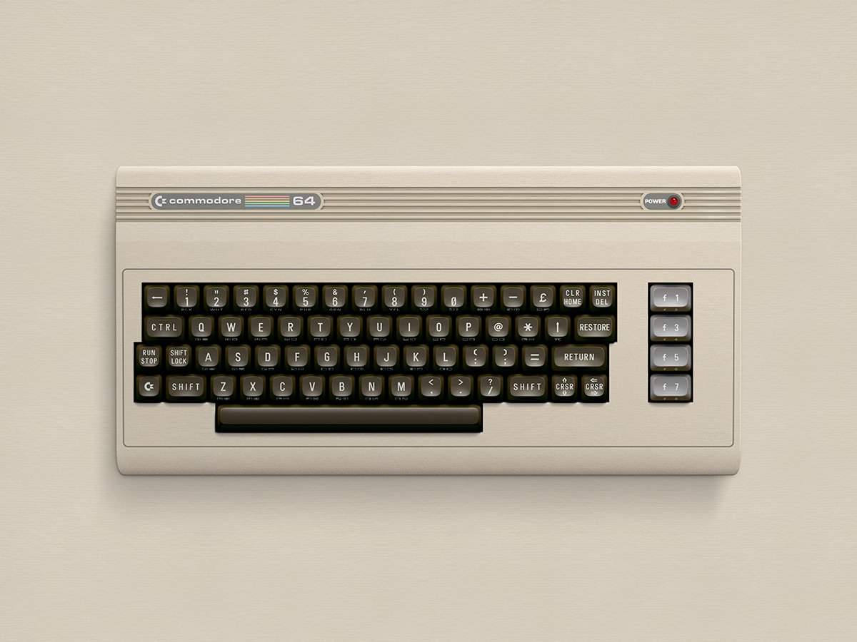 C 64 bit. Full 64.