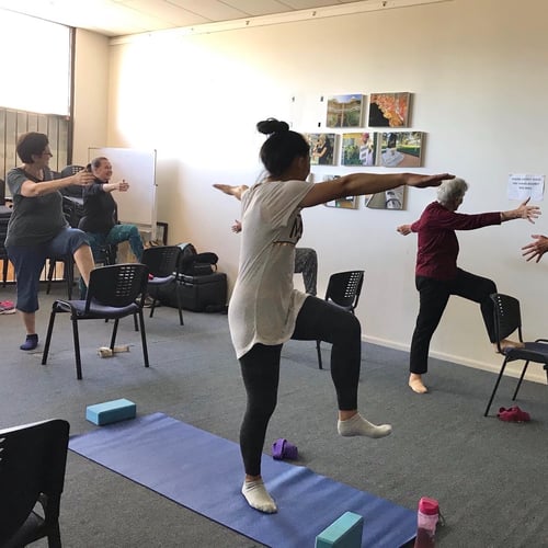 Image of Mat & Chair Yoga: a day workshop for teachers