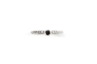 Image 2 of Save ring with black spinel
