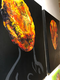 Image 4 of ABLAZE (Original painting)