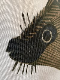 Image 3 of Hedgehog canvas shopper