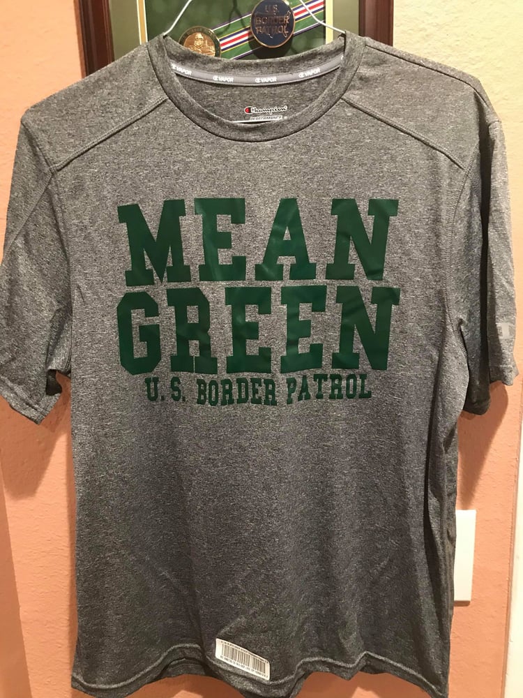 Image of MEAN GREEN HEAVY DUTY DRY FIT PERFORMANCE TEE