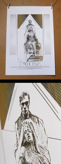 Undone / screen print