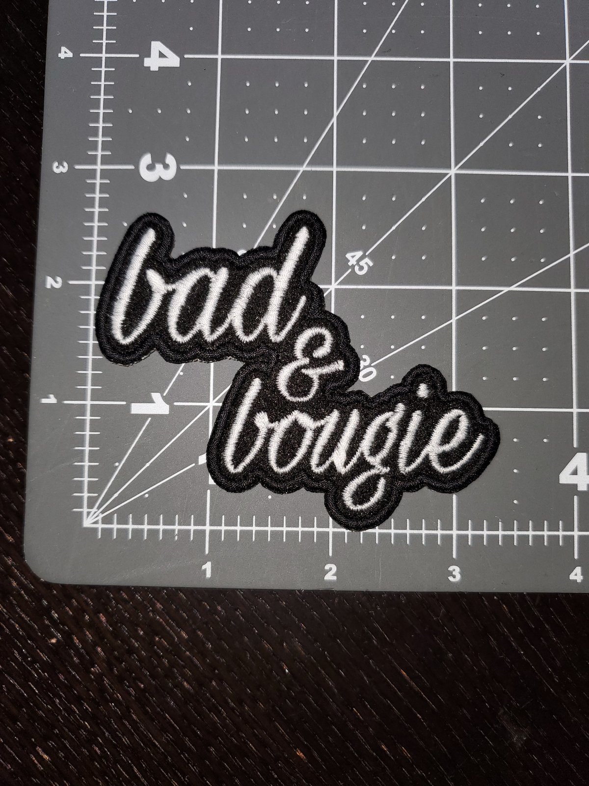 Image of Bad & Bougie Appliqué