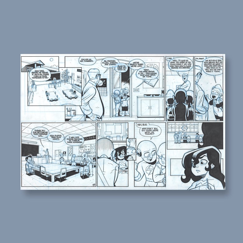 Image of *NEW* JL8 #262 Original Art
