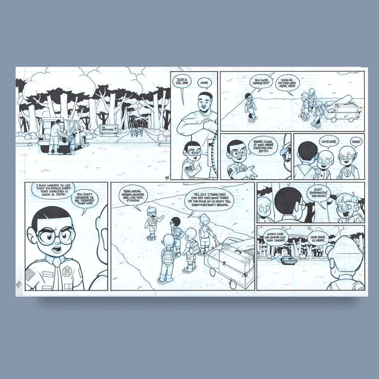 Image of *NEW* JL8 #254 Original Art